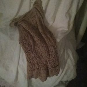 A crochet top